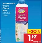 Aktuelles Unsere Frische Milch Angebot bei Netto Marken-Discount in Potsdam ab 1,19 €