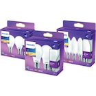 SUR TOUTES LES AMPOULES LED VENDUES PAR BOITE DE 2 OU 3 - PHILIPS en promo chez Carrefour SUR TOUTES LES AMPOULES LED VENDUES PAR BOITE DE 2 OU 3 - PHILIPS dans le catalogue Carrefour