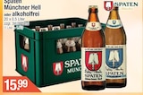Münchner Hell Angebote von Spaten bei Getränke City München für 15,99 €