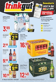 Coca Cola im aktuellen EDEKA Prospekt (Hückelhoven) Coca Cola im EDEKA Prospekt "Aktuelle Angebote" mit 26 Seiten (Hückelhoven)