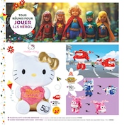 Promos Hello Kitty dans le catalogue "TOUS RÉUNIS POUR PROFITER DU PRINTEMPS" de JouéClub à la page 134