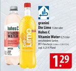 Die Limo Angebote von granini bei famila Nordost Norderstedt für 1,29 €