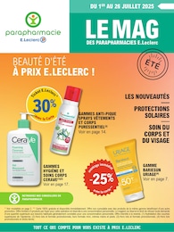 Catalogue Supermarchés de E.Leclerc à Saint-Médard-des-Prés, avec 20 pages Prospectus Supermarchés de E.Leclerc à Saint-Médard-des-Prés: "LE MAG DES PARAPHARMACIES E.Leclerc", 20 pages, 01/07/2025 - 26/07/2025
