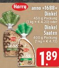 anno »1688« Dinkel im Angebot bei E center in Krefeld anno »1688« Dinkel Angebote von Harry bei E center Krefeld für 1,89 €