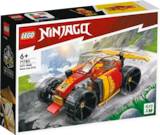 Zanes Eismotorrad oder Kais Ninja Rennwagen Evo von LEGO im aktuellen Rossmann Prospekt für 5,99 €