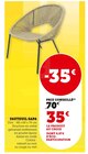 Fauteuil sapa en promo chez Super U Colmar à 35,00 €