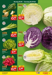 Salat im aktuellen Netto Marken-Discount Prospekt (Duisburg) Salat im Netto Marken-Discount Prospekt "Aktuelle Angebote" mit 69 Seiten (Duisburg)