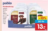 Hundenahrung im Netto Marken-Discount Prospekt Hundenahrung von pablo im aktuellen Netto Marken-Discount Prospekt für 13,00 €
