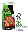 Allume Feu 40 Rouleaux Laine de Bois Végétal - ATOUT FEU - E.Leclerc Allume Feu 40 Rouleaux Laine de Bois Végétal - ATOUT FEU à 3,90 € dans le catalogue E.Leclerc
