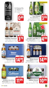 Bier im aktuellen EDEKA Prospekt (Mannheim) Bier im EDEKA Prospekt "Aktuelle Angebote" mit 48 Seiten (Mannheim)