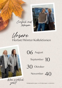 Aktueller Bonita Prospekt "Herbst / Winter 2026" Aktueller Bonita Prospekt