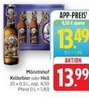 Kellerbier bei E center im Prospekt "" für 13,49 €