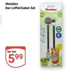 Bar-Löffel/Gabel-Set im Angebot bei GLOBUS in Trier Bar-Löffel/Gabel-Set Angebote von Metaltex bei GLOBUS Trier für 5,99 €