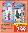 Einmalhandschuhe aus Nitril Angebote von GUT&GÜNSTIG bei E center Falkensee für 2,99 €