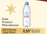 Premium Mineralwasser von Evian im aktuellen Metro Prospekt