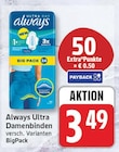 Ultra Damenbinden von Always im aktuellen EDEKA Prospekt