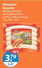 Bruzzzler Geflügelwürstchen im V-Markt Prospekt Bruzzzler Geflügelwürstchen von Wiesenhof im aktuellen V-Markt Prospekt für 3,79 €