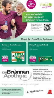 Aktueller mea - meine apotheke Prospekt "Unsere September-Angebote" Seite 1 von 4 Seiten für Dieburg