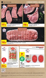 Promos Brochette dans le catalogue "25% DE REMISE IMMÉDIATE OU D'AVANTAGE CARTE" de Intermarché Hyper à la page 8