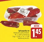 Aktuelle Paprika Angebote bei E center in Chemnitz Aktuelles Spitzpaprika rot Angebot bei E center in Chemnitz ab 1,45 €