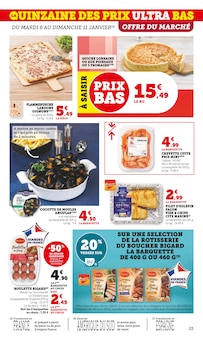 Promotion Oignon dans le prospectus Super U, valable du 06/01/2026 au 18/01/2026 Promo Oignon dans le catalogue Super U du moment à la page 25