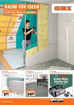 OBI Prospekt "RAUM FÜR IDEEN.", 16 Seiten, für Gelsenkirchen, 18.01.2020 - 25.01.2020 OBI Prospekt "RAUM FÜR IDEEN.", 16 Seiten, für Gelsenkirchen, 18.01.2020 - 25.01.2020
