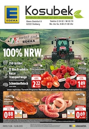 EDEKA Prospekt für Stolberg mit 24 Seiten EDEKA Prospekt für Stolberg: "Aktuelle Angebote", 24 Seiten, 11.08.2025 - 16.08.2025