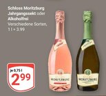 Jahrgangssekt Angebote von Schloss Moritzburg bei GLOBUS Zwickau für 2,99 €