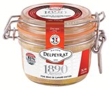 Foie gras de canard entier - DELPEYRAT en promo chez Intermarché Super Tourcoing à 9,17 €