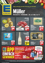 EDEKA Prospekt: "Wir lieben Lebensmittel!", 8 Seiten, 10.02.2025 - 15.02.2025