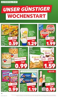 Sahne im aktuellen Kaufland Prospekt (Essen) Sahne im Kaufland Prospekt "Aktuelle Angebote" mit 62 Seiten (Essen)