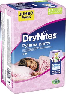 Couches - DRYNITES - Casino Supermarchés Couches - DRYNITES à 14,50 € dans le catalogue Casino Supermarchés "Le mois Casino Magic !!"