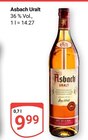Uralt im Angebot bei GLOBUS in Wetzlar Uralt Angebote von Asbach bei GLOBUS Wetzlar für 9,99 €