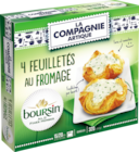 FEUILLETÉS AU FROMAGE BOURSIN LA COMPAGNIE ARTIQUE - LA COMPAGNIE ARTIQUE en promo chez Auchan Hypermarché FEUILLETÉS AU FROMAGE BOURSIN LA COMPAGNIE ARTIQUE - LA COMPAGNIE ARTIQUE dans le catalogue Auchan Hypermarché