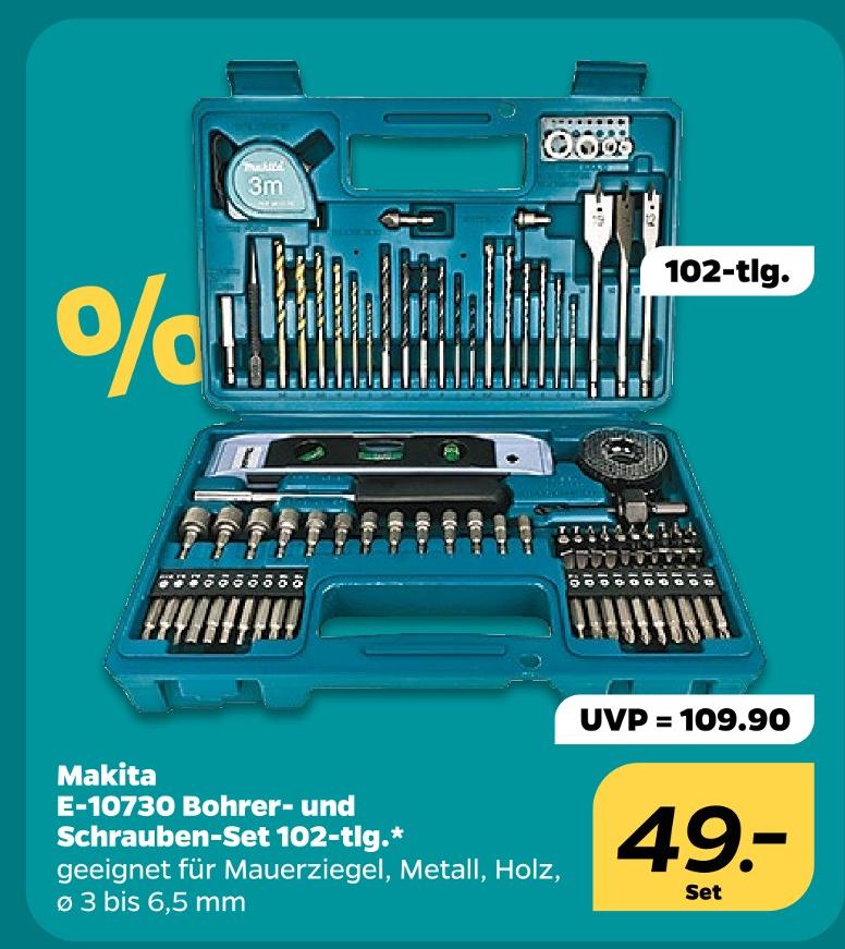 E-10730 Bohrer- und Schrauben-Set