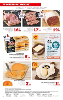 Promo Lait dans le catalogue U Express du moment à la page 4