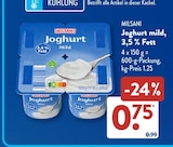 Joghurt mild, 3,5 % Fett von Milsani im aktuellen ALDI SÜD Prospekt für 0,75 €