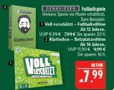Voll verschätzt – Fußballedition im Angebot bei Marktkauf in Plauen Voll verschätzt – Fußballedition Angebote von DENKRIESEN bei Marktkauf Plauen für 7,99 €
