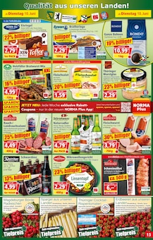 Schwarzbier Angebot im aktuellen Norma Prospekt auf Seite 14