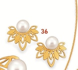 boucles perle de culture, dans le catalogue E.Leclerc