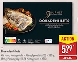 Doradenfilets von Gourmet Finest Cuisine im aktuellen ALDI Nord Prospekt