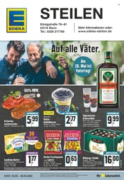 EDEKA Prospekt für Bonn mit 24 Seiten EDEKA Prospekt für Bonn: "Aktuelle Angebote", 24 Seiten, 23.05.2022 - 28.05.2022