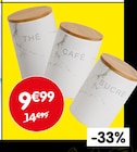 Lot de 3 pots de conservation en promo chez B&M Colombes à 9,99 €