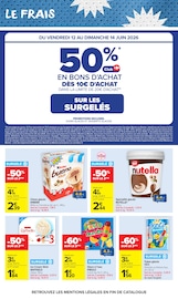 Promos Nutella dans le catalogue "LE MOIS DES SUPPORTERS" de Carrefour Market Nutella en promo dans le catalogue Carrefour Market à la page 33