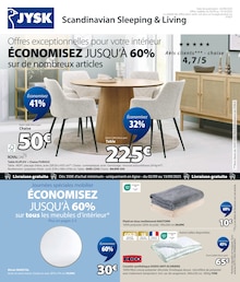 Catalogue Jysk de la semaine "JYSK - également pour les professionnels" avec 2 pages, valide du 02/09/2025 au 13/10/2025 pour Saintes et alentours Prospectus Jysk de la semaine "JYSK - également pour les professionnels" avec 2 pages, valide du 02/09/2025 au 13/10/2025 pour Saintes et alentours