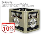 Bier Angebote von Warsteiner bei GLOBUS Jena für 10,99 €