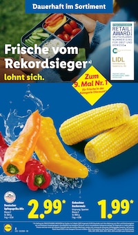 Mais Angebot im Lidl Prospekt, gültig von 15.06.2026 bis 20.06.2026 Mais Angebot im aktuellen Lidl Prospekt auf Seite 10