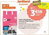 Promo Litière absorbante minérale à 3,56 € dans le catalogue Jardiland à Guéthary