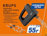 expert Leverkusen - Handmixer 3 Mix 7000 F60858 60 Jahre Jubiläum Edition Angebot im Prospekt Handmixer 3 Mix 7000 F60858 60 Jahre Jubiläum Edition bei expert im Leverkusen Prospekt für 55,00 €