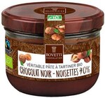 Pâte à tartiner noisettes chocolat noir - 350 g - BOVETTI en promo chez NaturéO Malakoff à 9,75 €